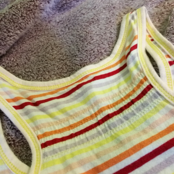FREE Girls M Striped Tank Top - Picture 3 of 4
